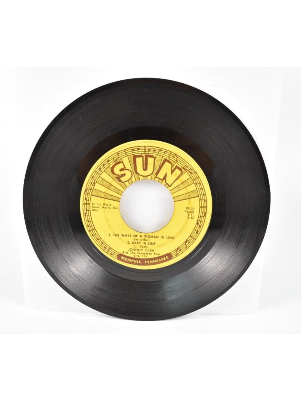 1958 Johnny Cash - Next in Line - Train of Love - Guess Things Happen That Way